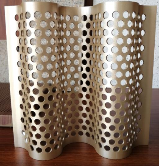 沖孔鋁單板與雕花鋁單板的區別